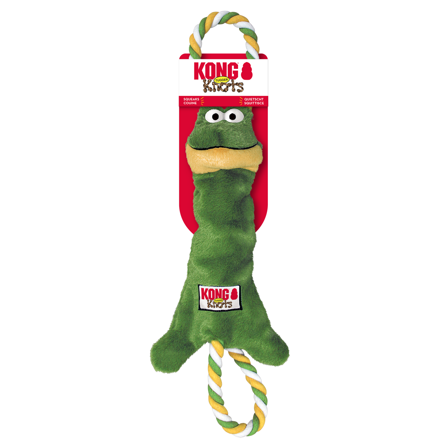 KONG Tugger Knots Frosch 38 cm