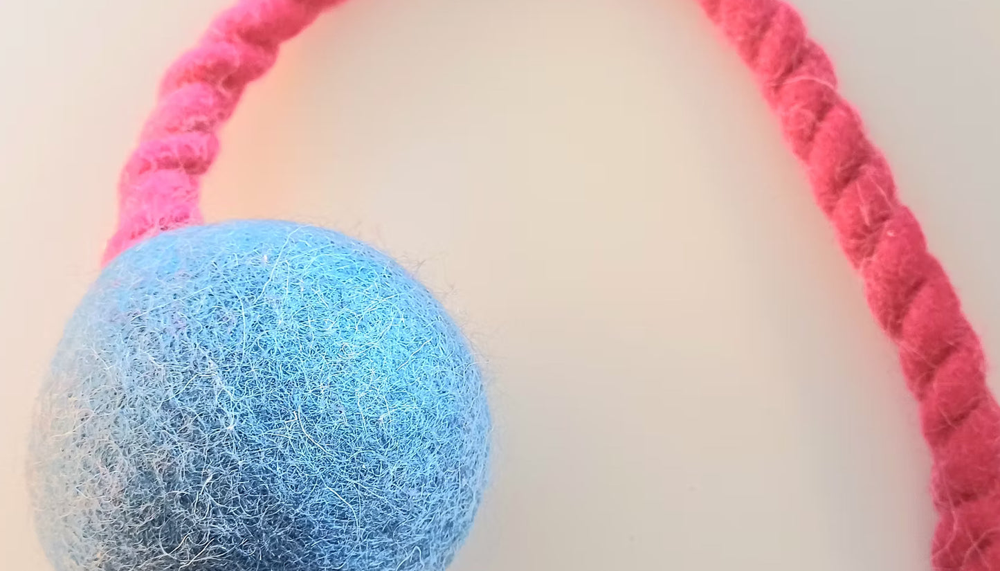 Jumping Schleuder-Filzball