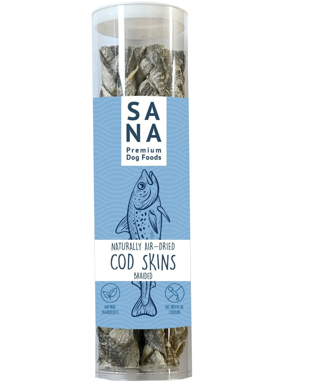Sanadog Knusprige Kabeljau Stangen gezopft 250 g
