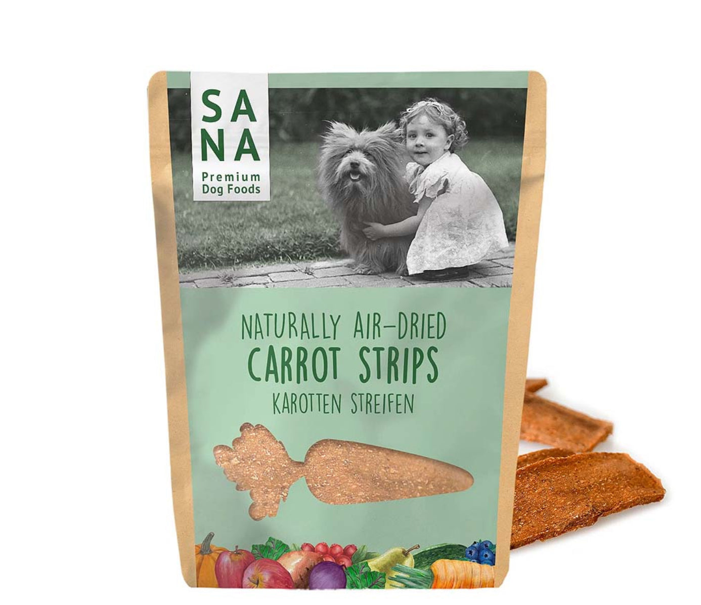 Sanadog Veggie Streifen - 100g