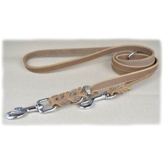 Führleine geflochten - Taupe