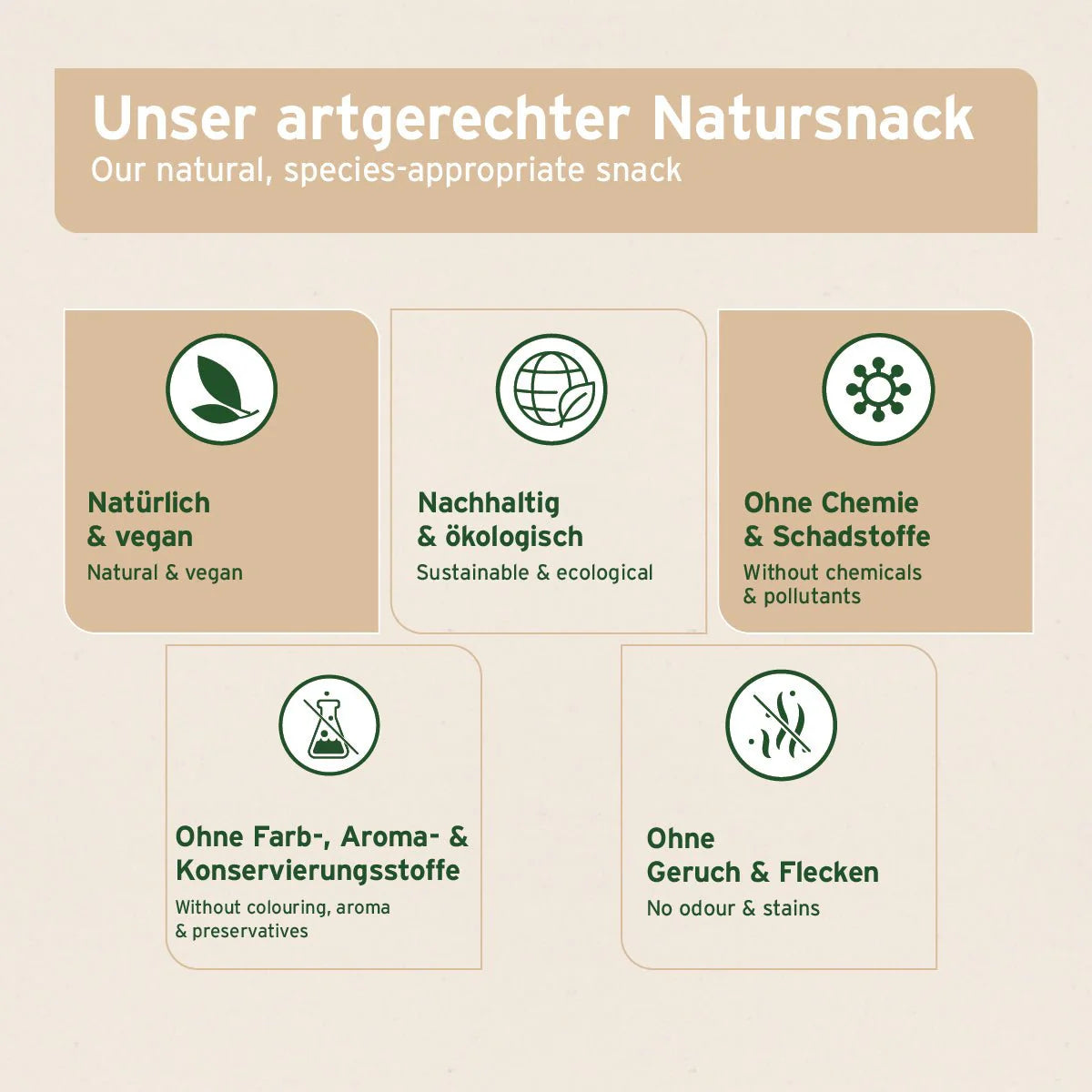 Aniforte Olivenholz Kauknochen