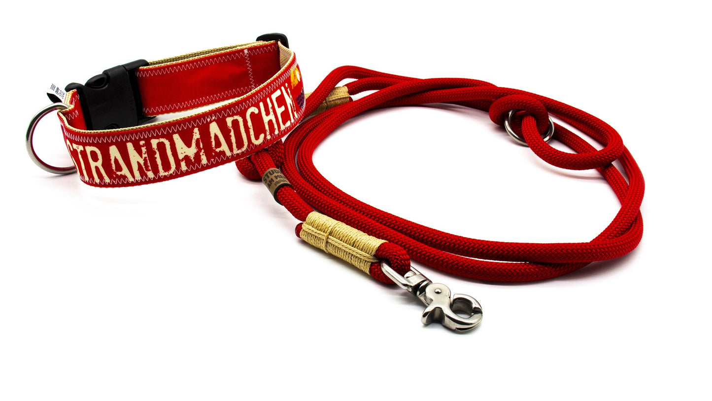 Halsband aus Segeltuch