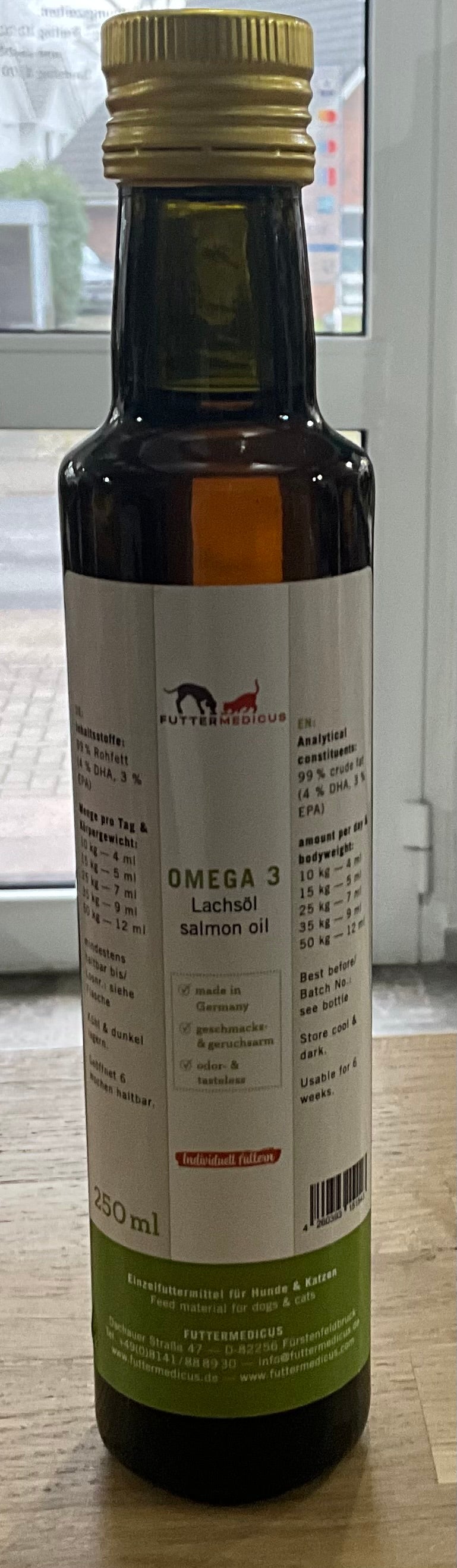 Futtermedicus Omega 3 Lachsöl-250 ml