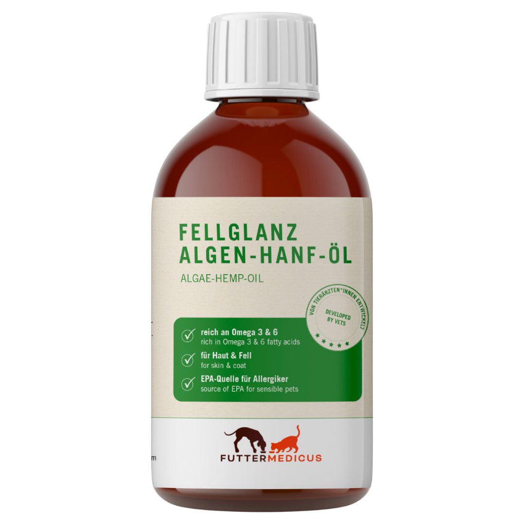 Fellglanz Algen-Hanf-Öl 250ml