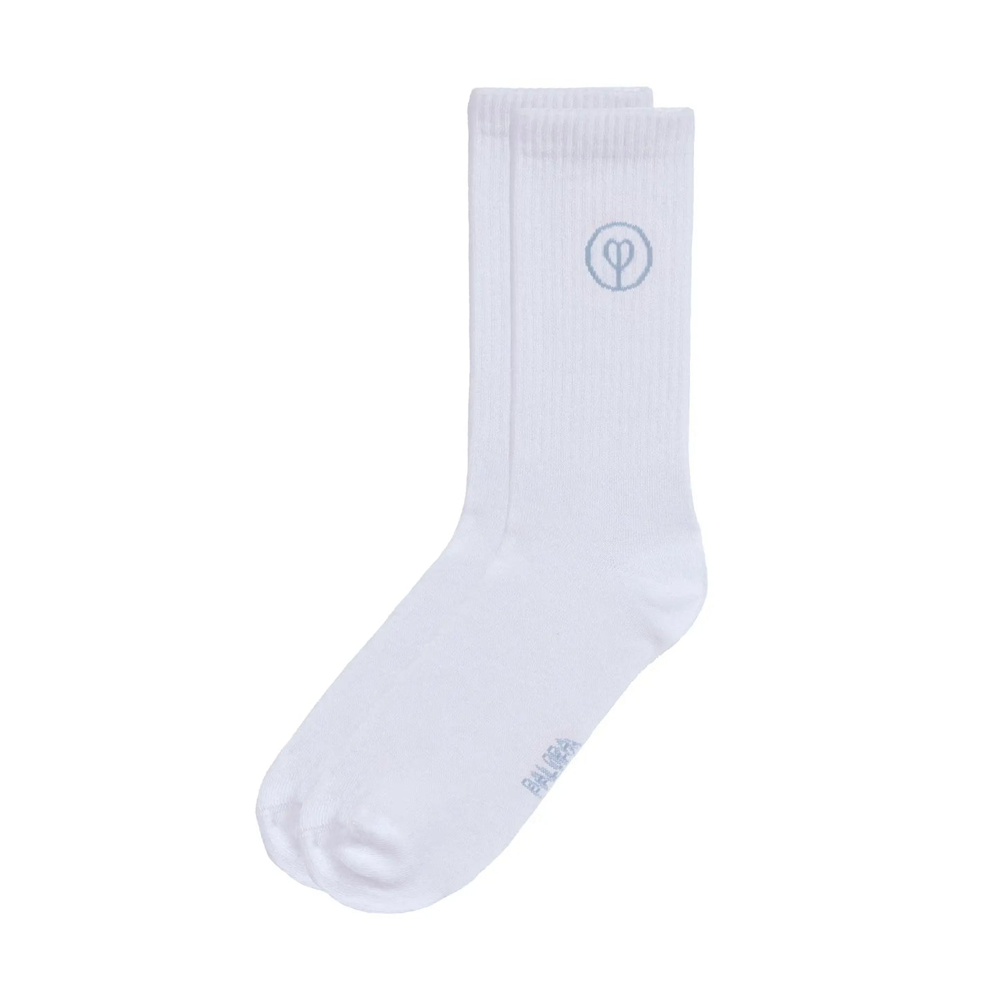 PALOPA TENNIS SOCKEN 3ER SET - LOGO, ORANGE BLUE GREY