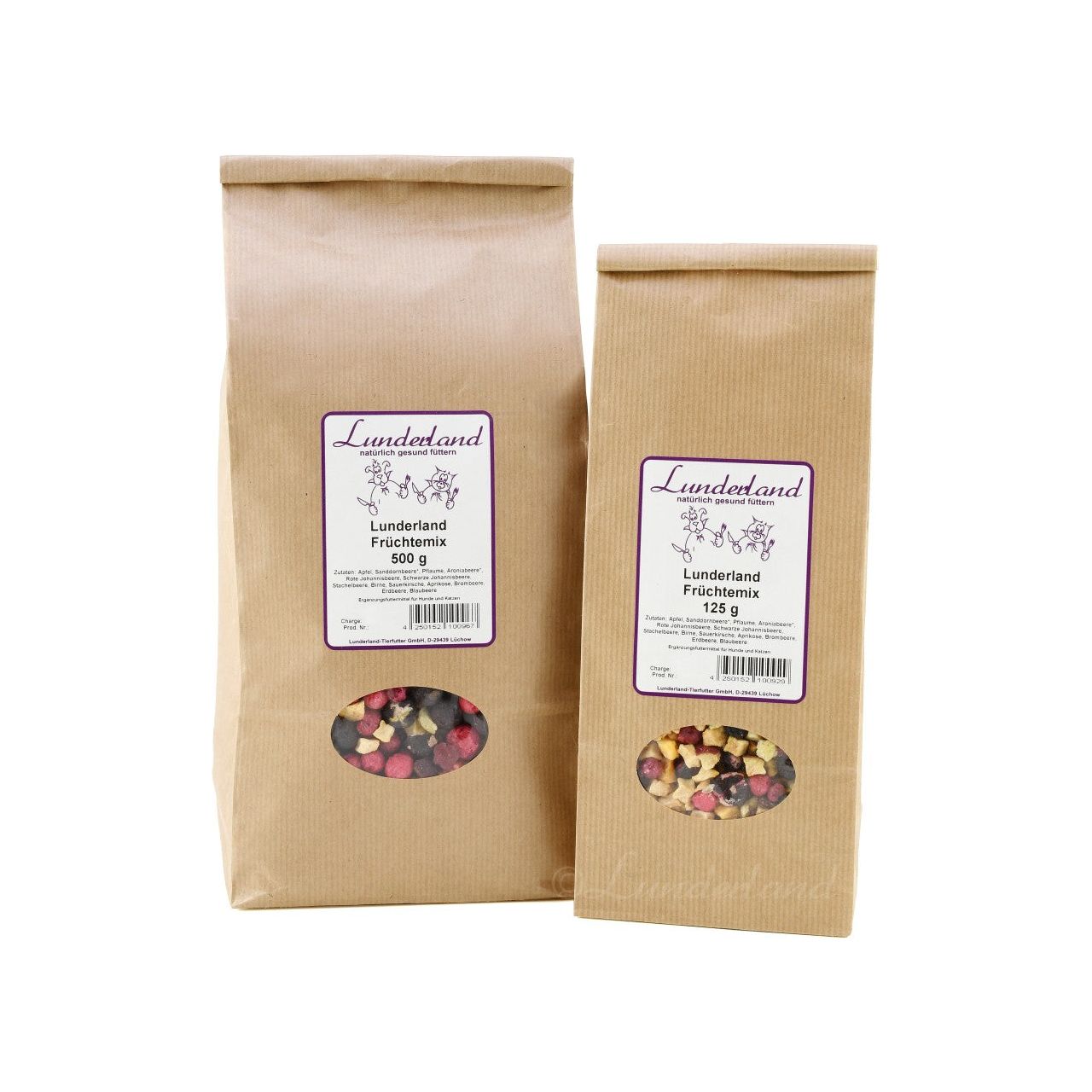 Lunderland Früchtemix 125g