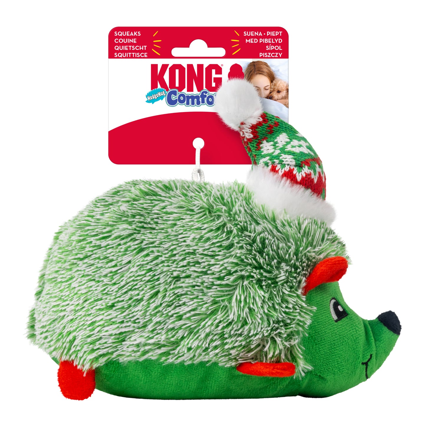 KONG Holiday Comfort HedgeHug M