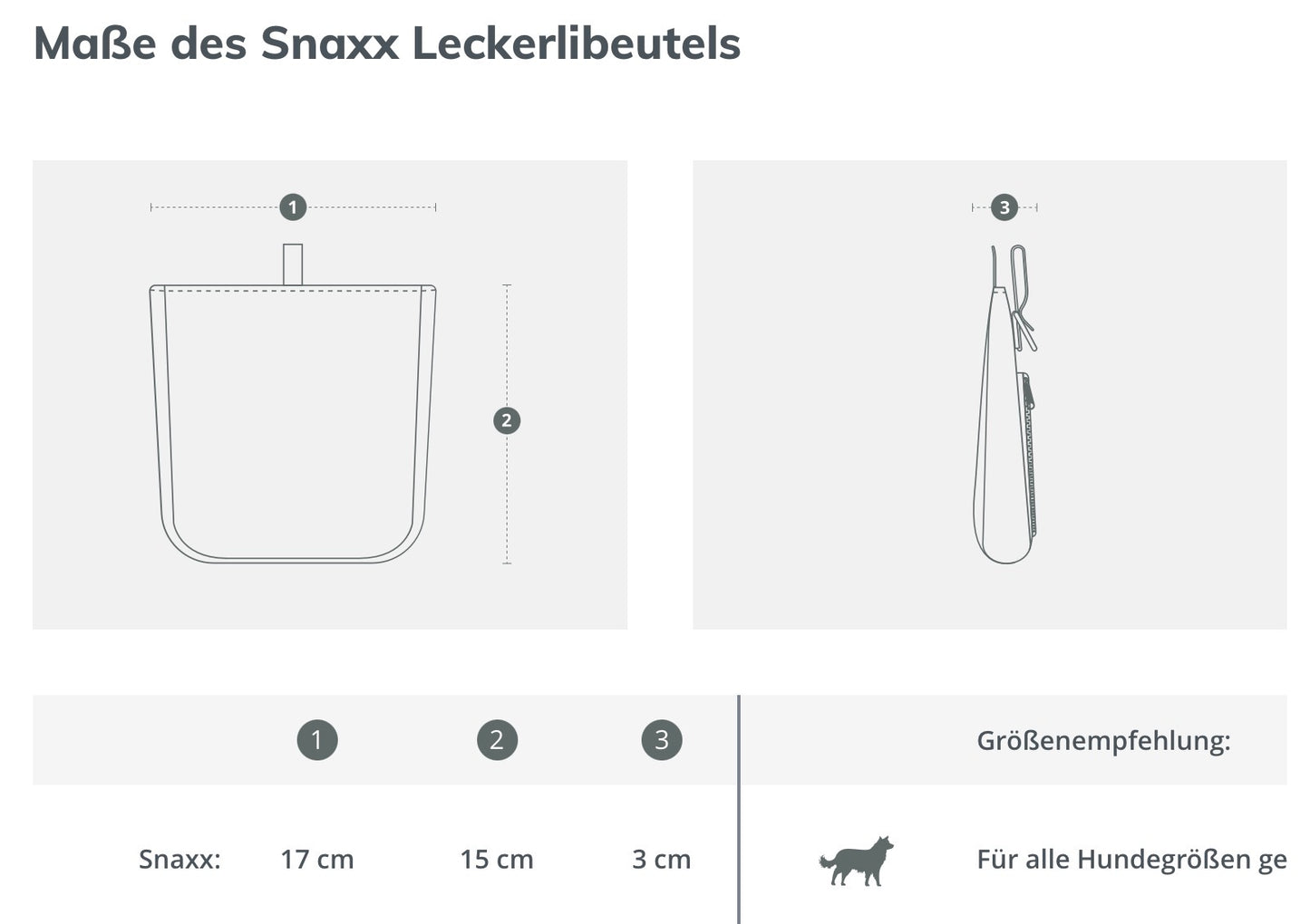 Snaxx Leckerchentasche