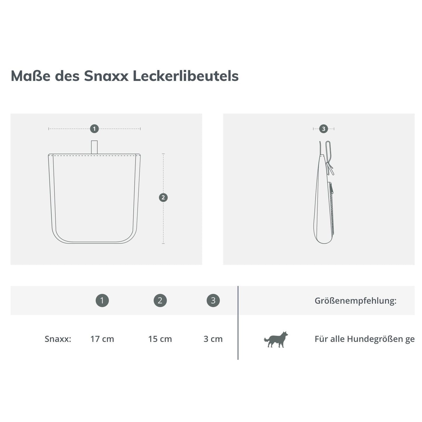 Snaxx Leckerchentasche