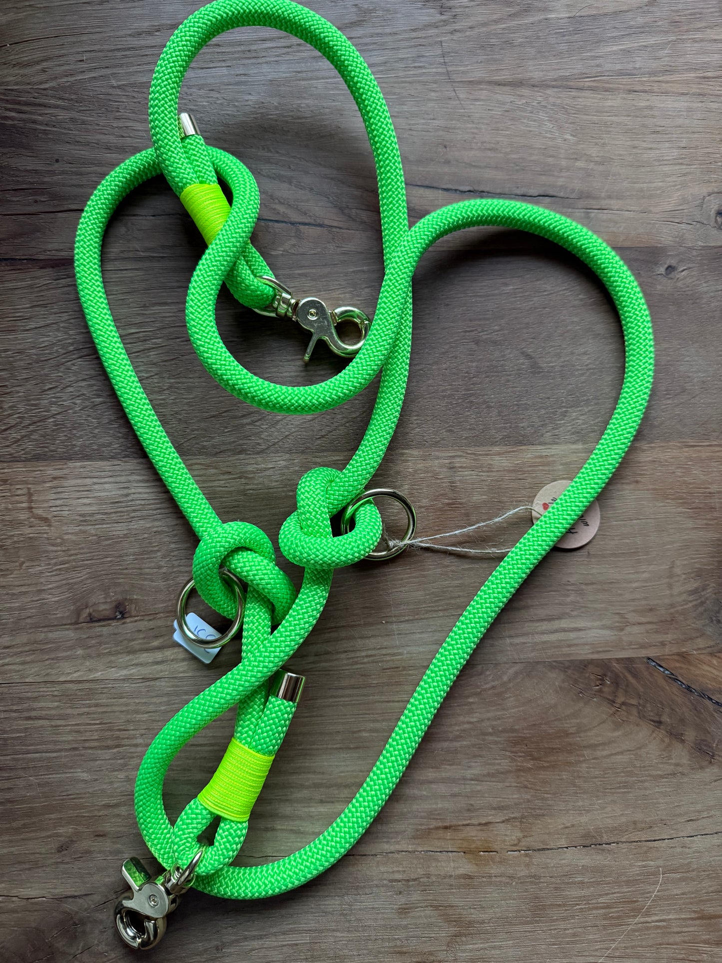 Tauleine Neon Grün-1,80 Meter Ø10 mm