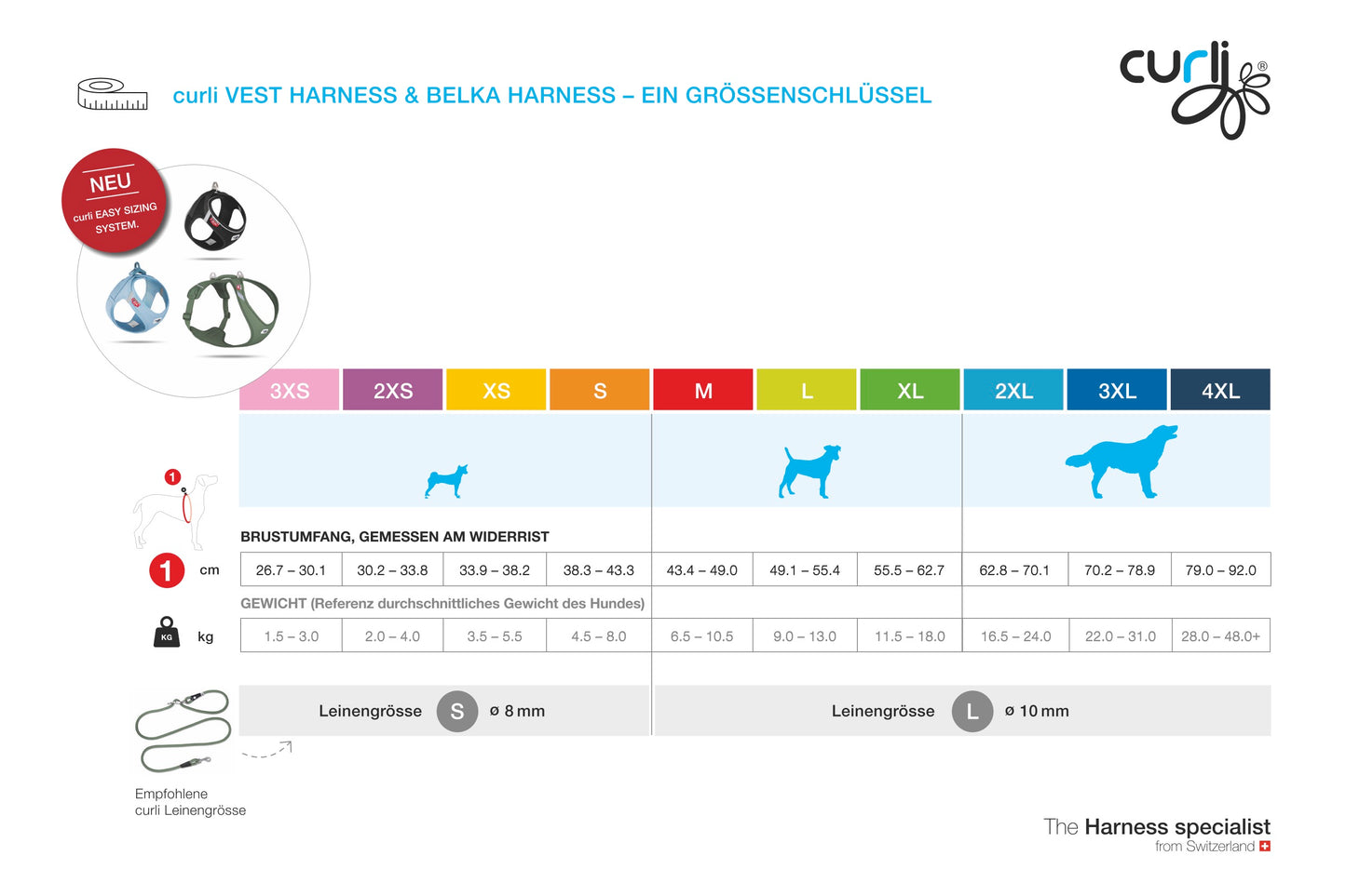 Curli Hundegeschirr