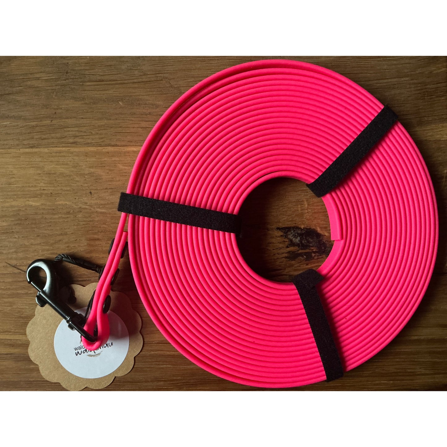 Schleppleine aus Biothane, eigene Herstellung- 7,5 Meter-9 mm