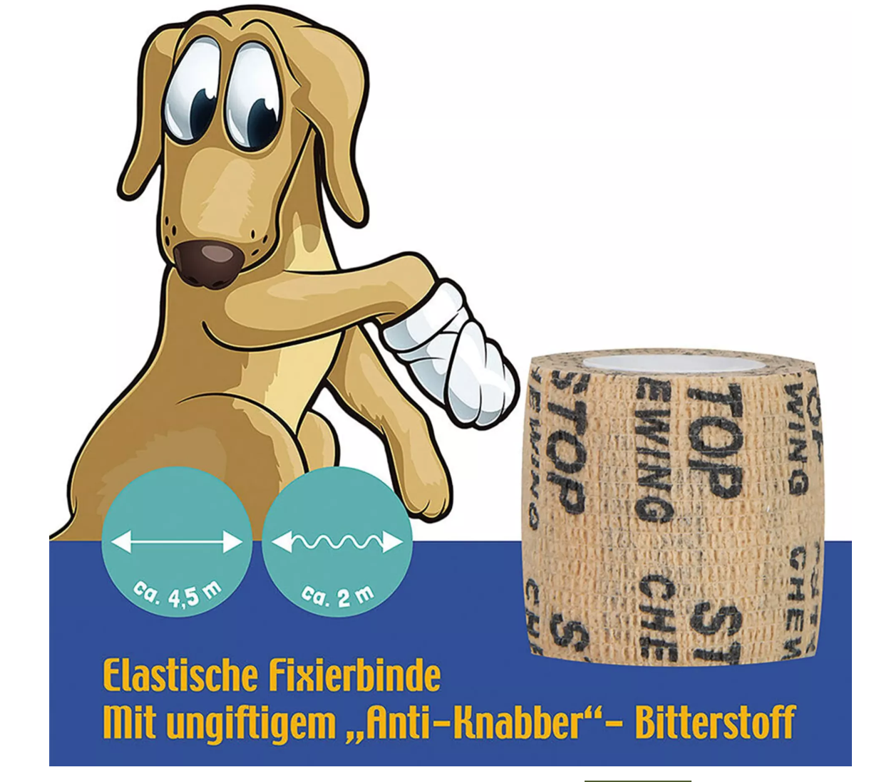 Hunde-Bandage Anti-Knabber