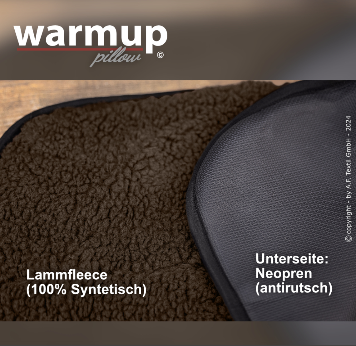 Warmup Pillow-Brown