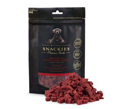 Snackies Herzhafte Hirschfleischwürfel