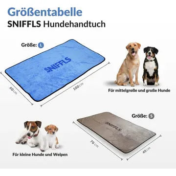 Hundehandtuch 2er-Pack
