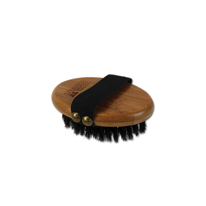 Bamboo Groom Handbürste mit Wildschweinborsten