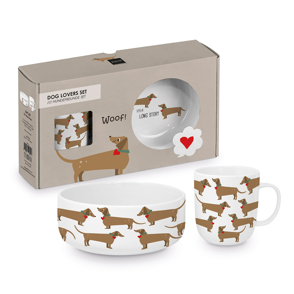 Long Story Dog Set