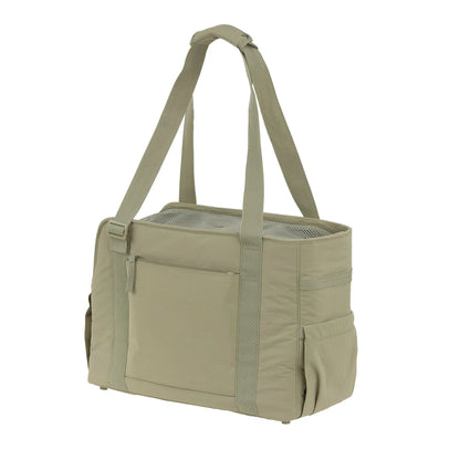 Palopa HUNDETASCHE CRINKLED - WEDA, PALE OLIVE