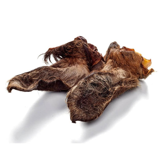 Hirsch-Ohren mit Fell 2 Stück
