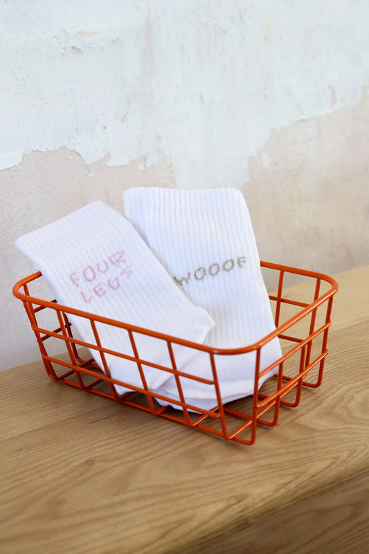 PALOPA TENNIS SOCKEN 2ER SET - LETTERING, LEMON ORCHID