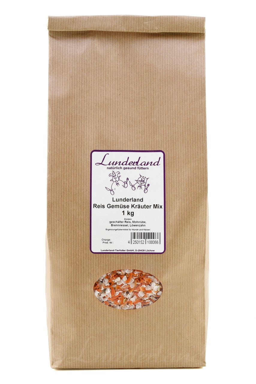 Lunderland Reis Gemüse Kräuter Mix 1kg