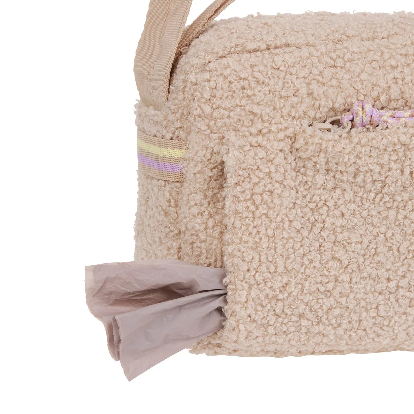 LECKERLIBEUTEL TEDDY-FLEECE - NOKA, BRAUN