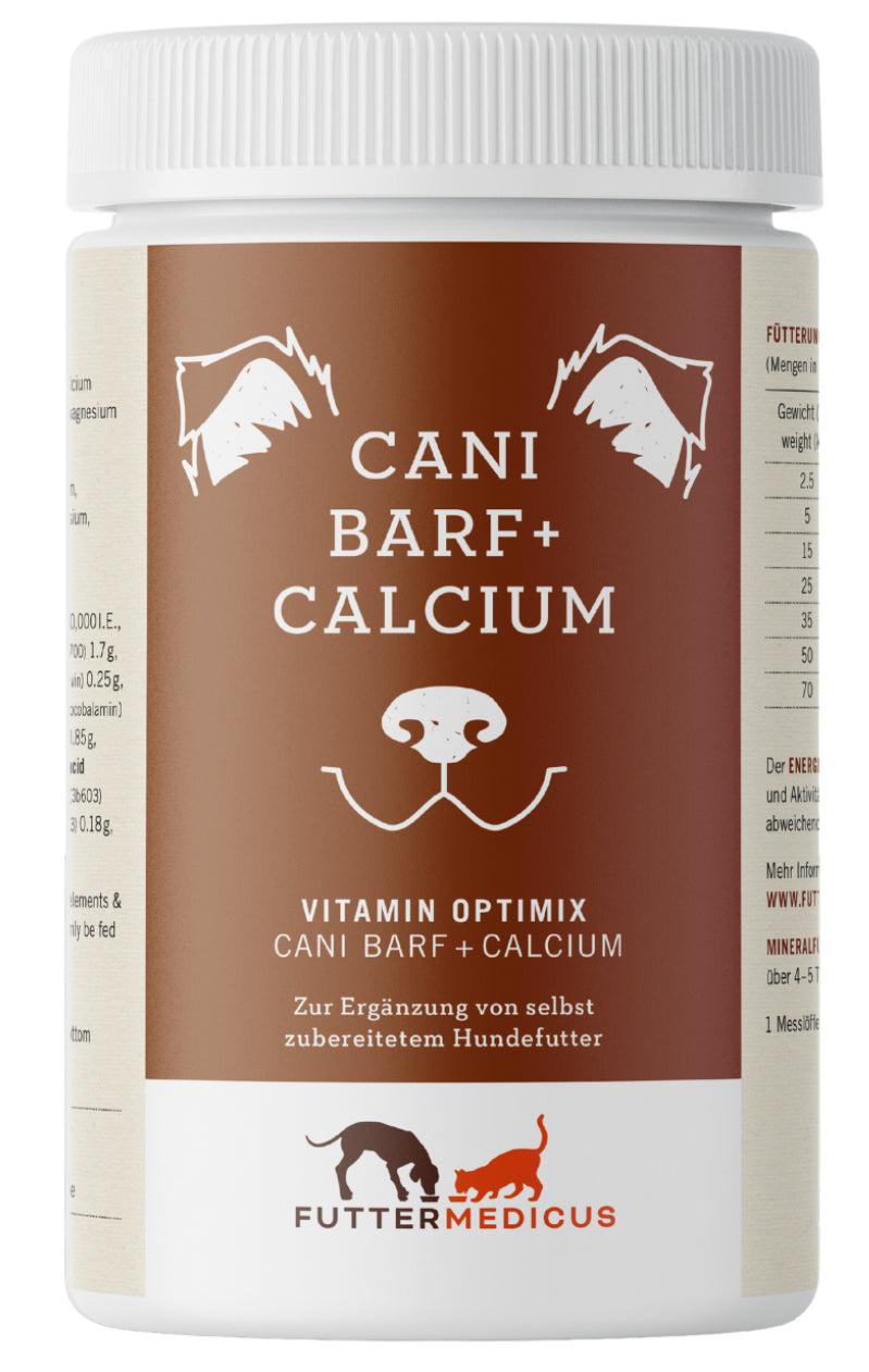 Vitamin Optimix Cani BARF plus Calcium 500g