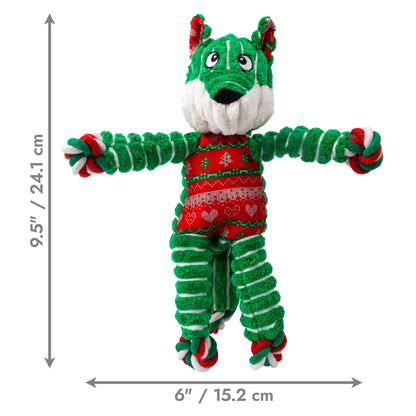 KONG Holiday Floppy Knots S/M