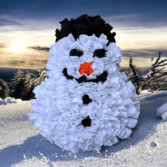 Schnüffelteppich Schneemann