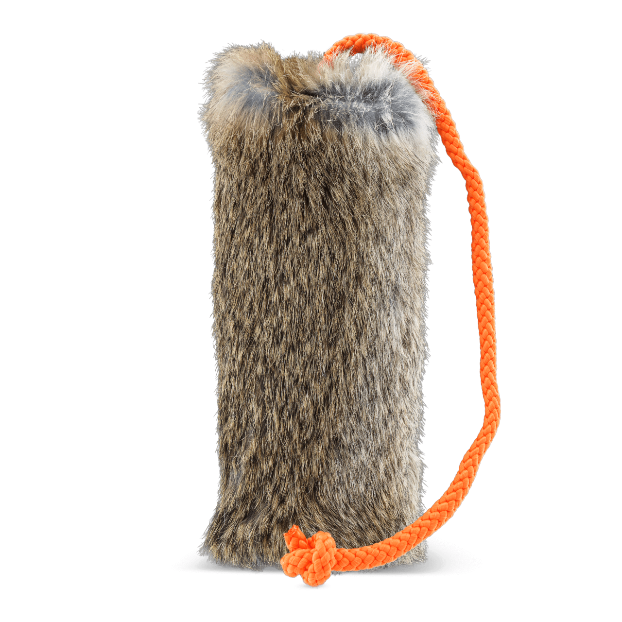 Futterdummy mit Kaninchenfell