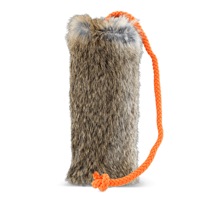 Futterdummy mit Kaninchenfell