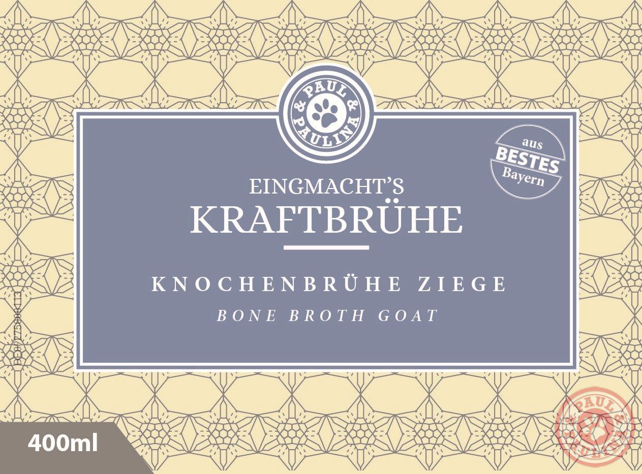 Knochenbrühe vom Pferd Lamm
