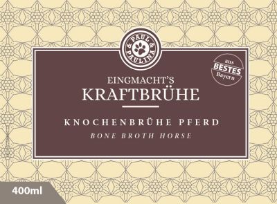 Knochenbrühe vom Pferd 400 ml